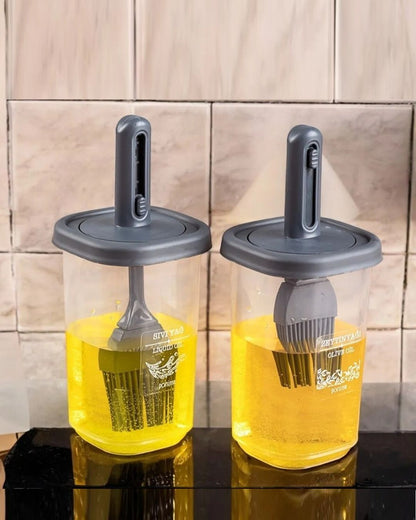 Silicone Brushed Oil Containers