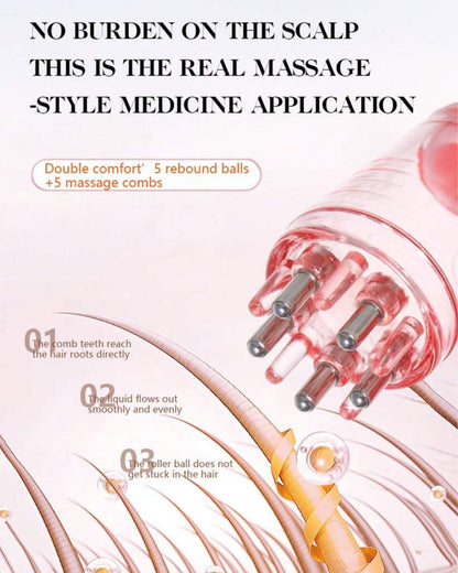 Mini Oil Comb Scalp Massager