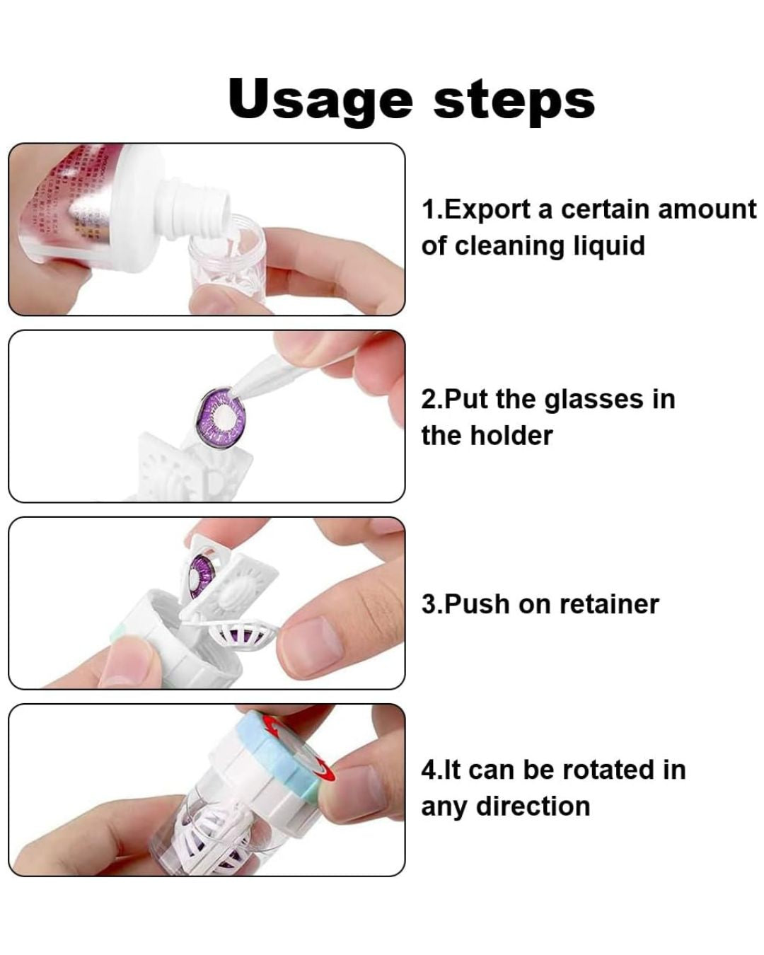 Contact Lens Cleaning Kit
