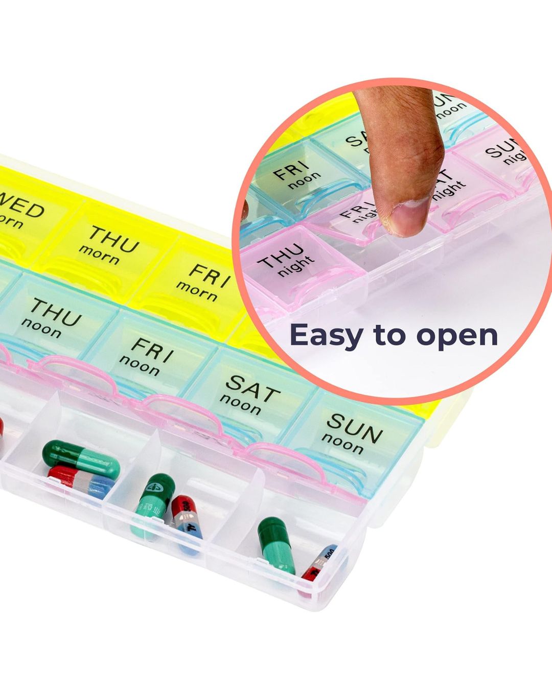 3 Week Pill Organizer