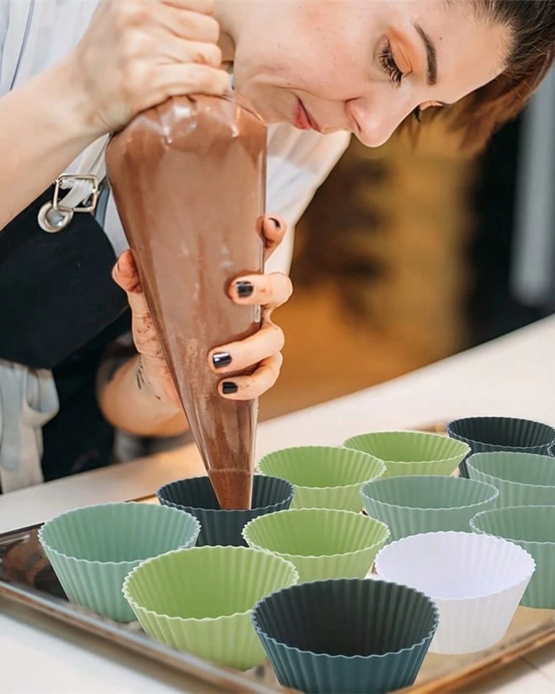 Silicone Baking Cupcakes Mold