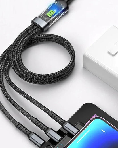 3 In 1 Fast Charging Cable