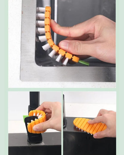 Carrot Shape Vegetable Cleaning Brush