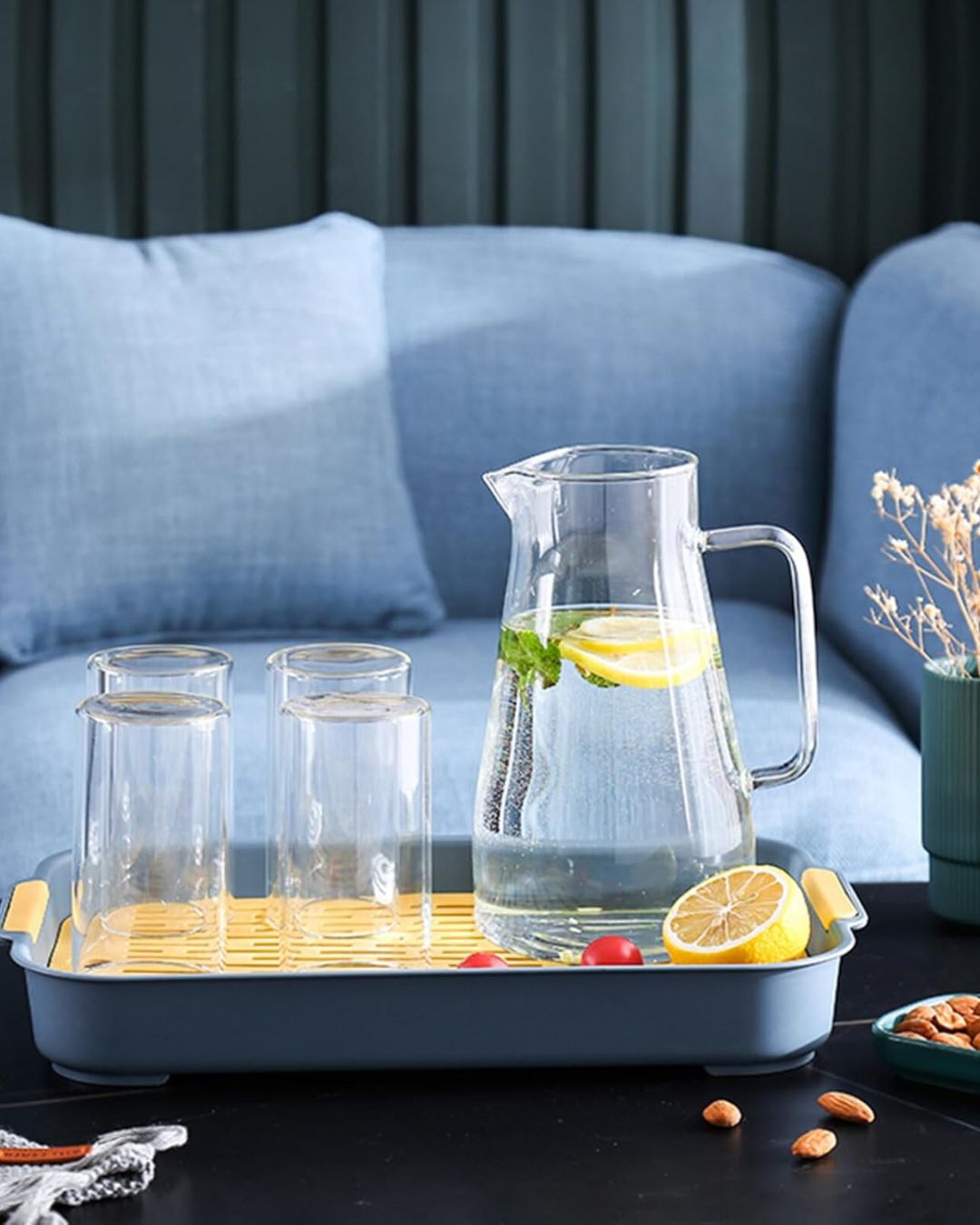 Drainer with Drip Tray