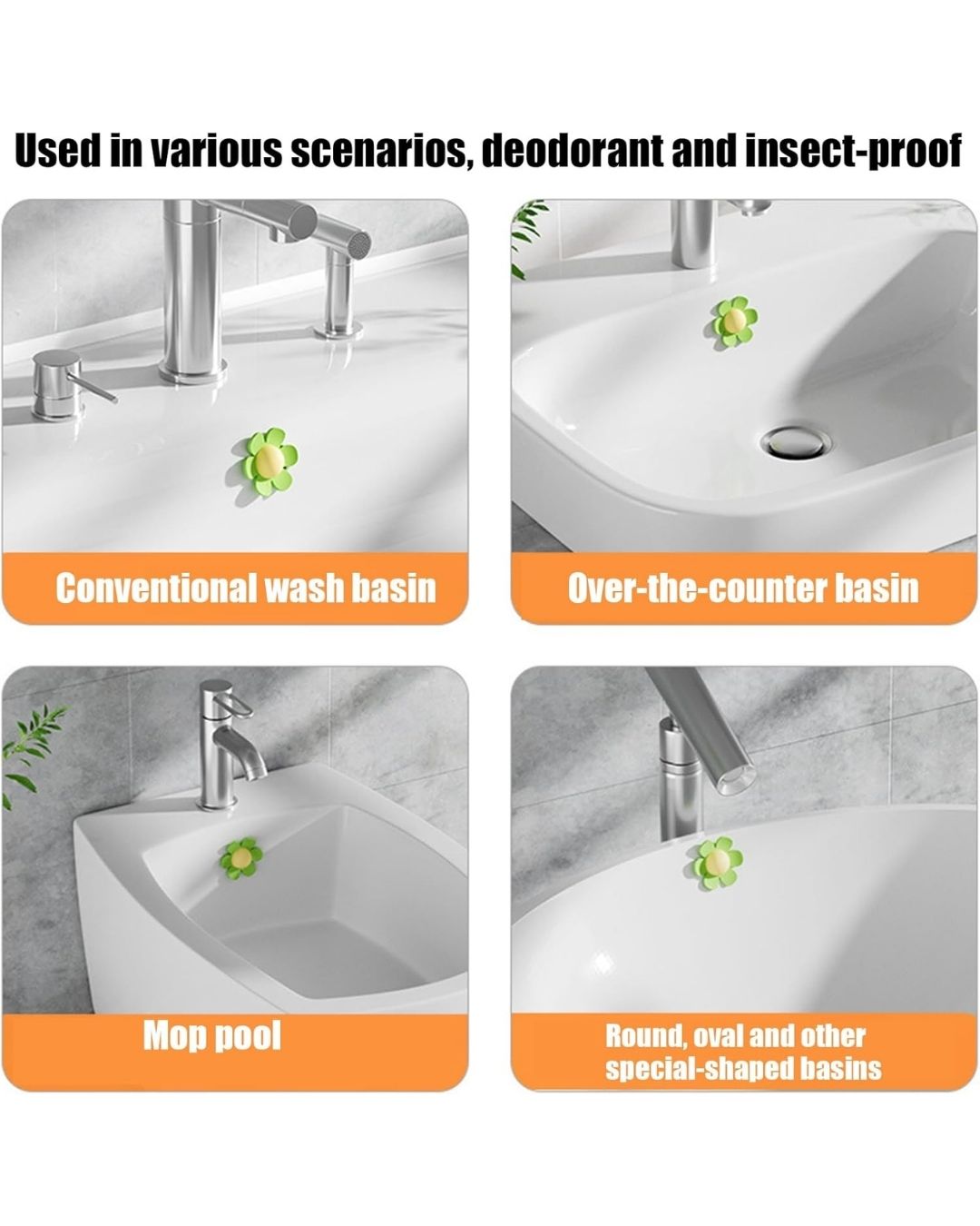 Flower Shaped Overflow Water Stop Ring