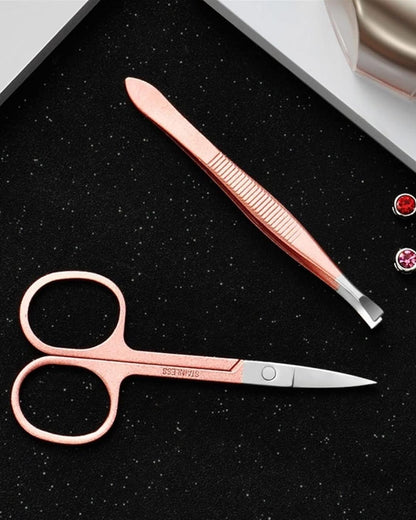 7pcs Professional Stainless Steel Manicure & Pedicure Set