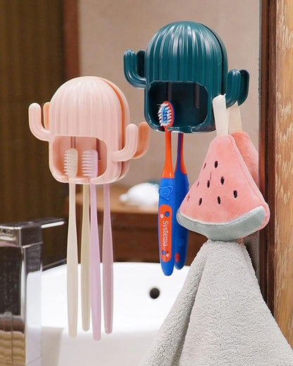 Cactus Shape Toothbrush Holder