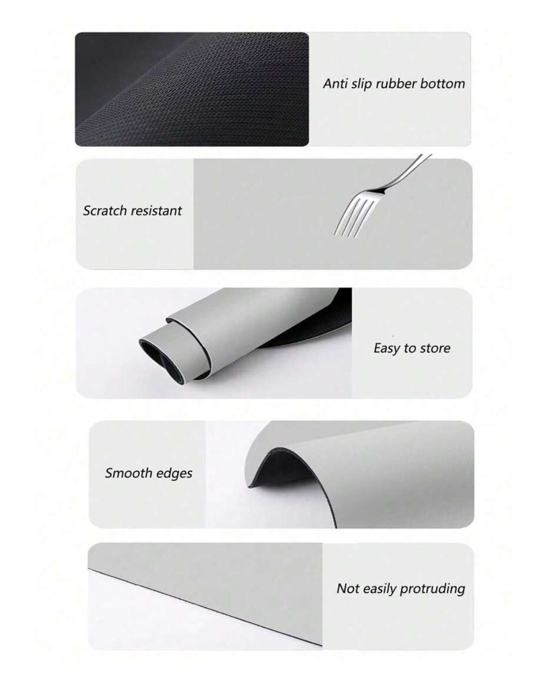 Paw Printed Pet Meal Mat