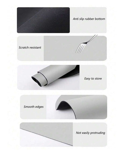 Paw Printed Pet Meal Mat