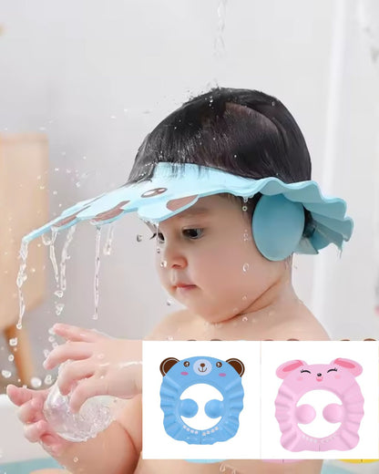 Adjustable Animal Shower Cap for Babies