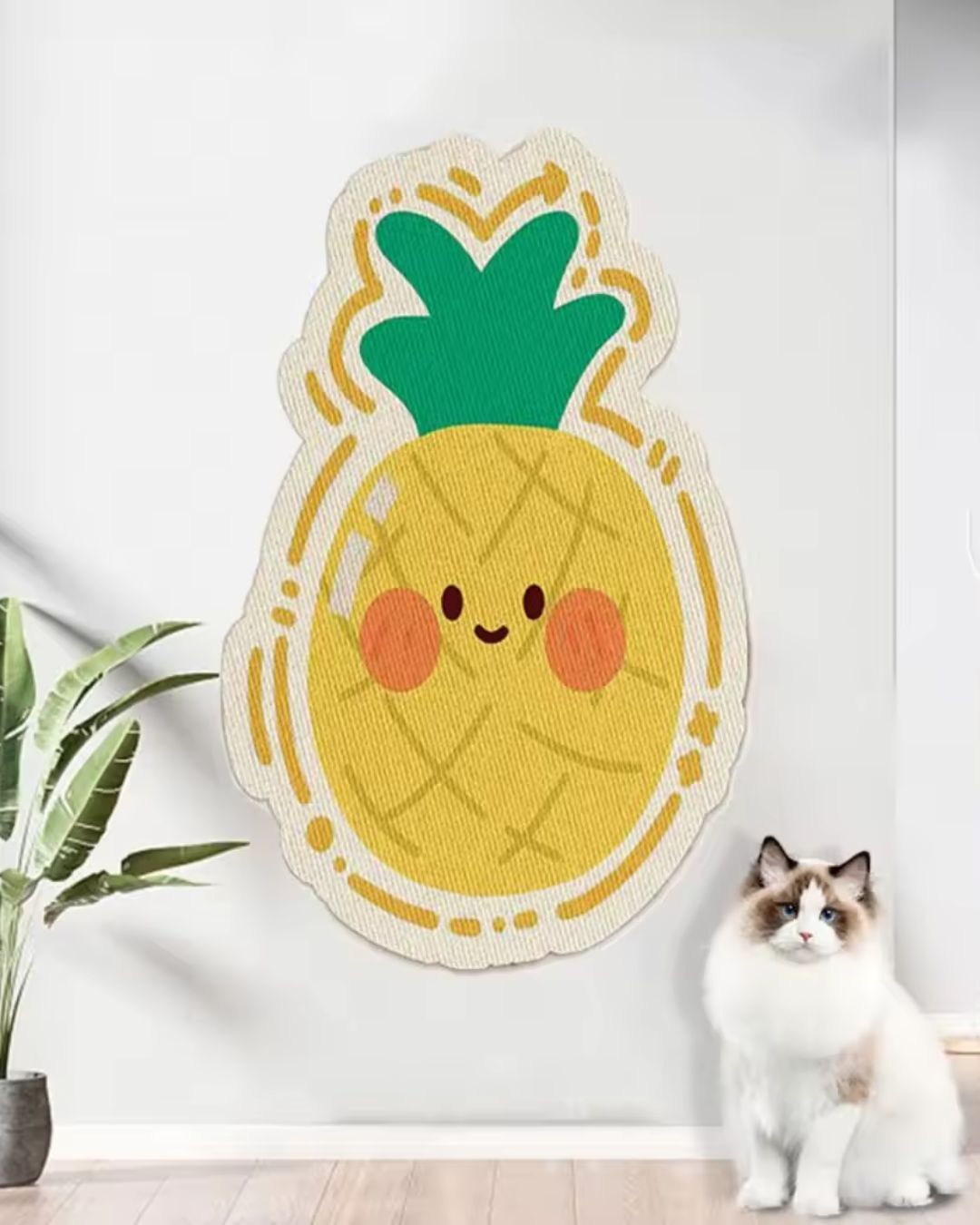 Wall-mounted Cat Scratch Board