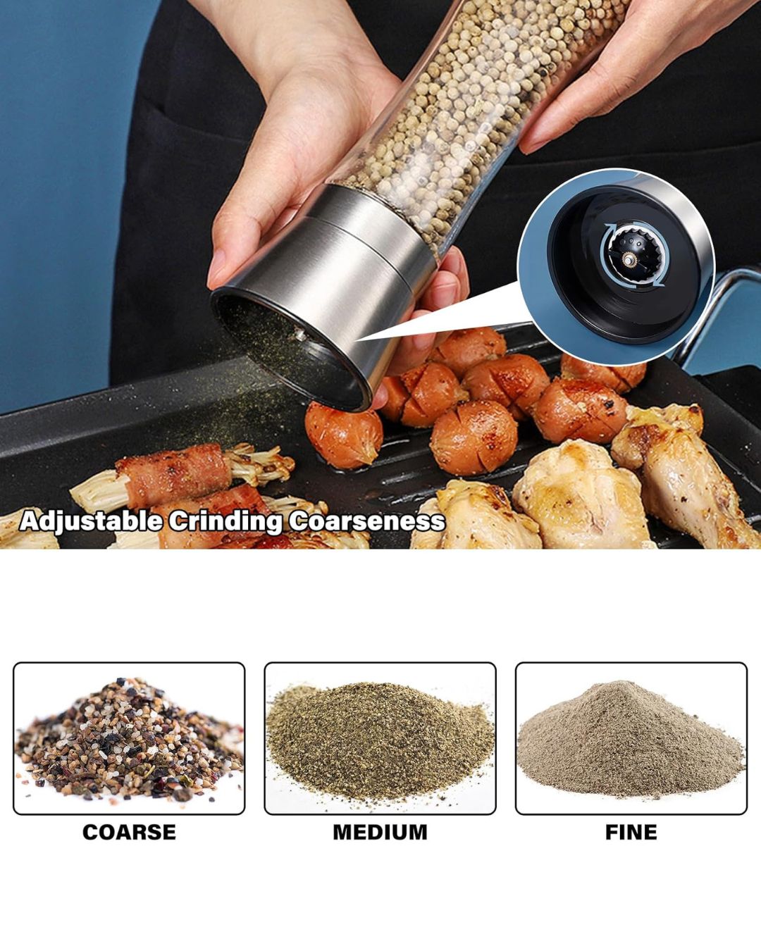 Salt & Pepper Manual Grinder