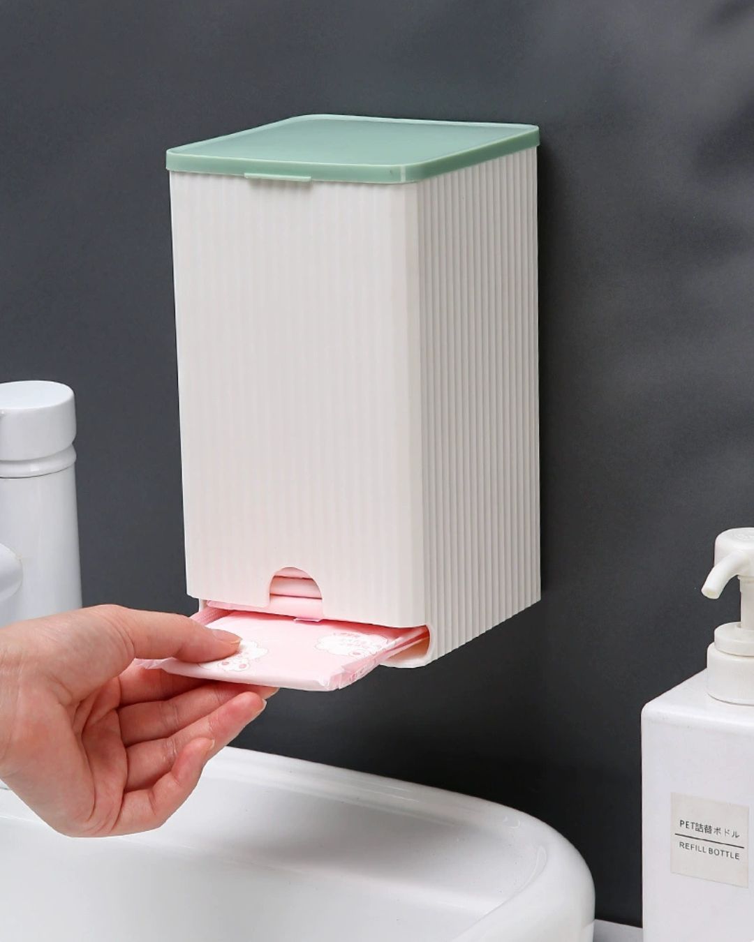 Wall Mounted Sanitary Napkin Storage Box