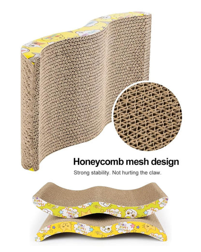 Reversible Cat Scratcher Cardboard
