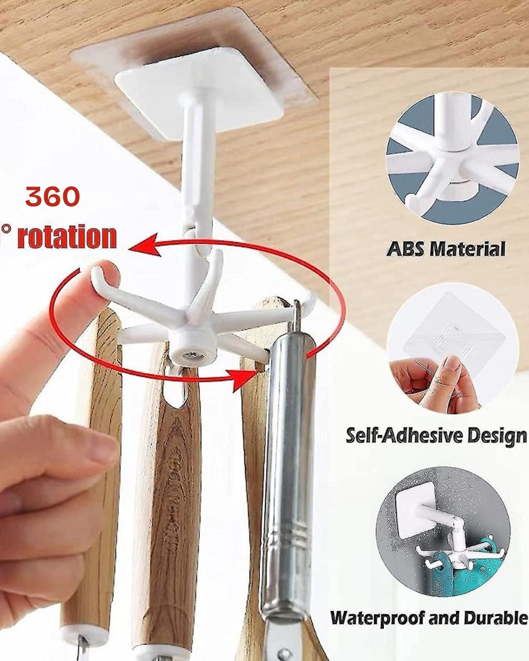 360° Rotating Hook