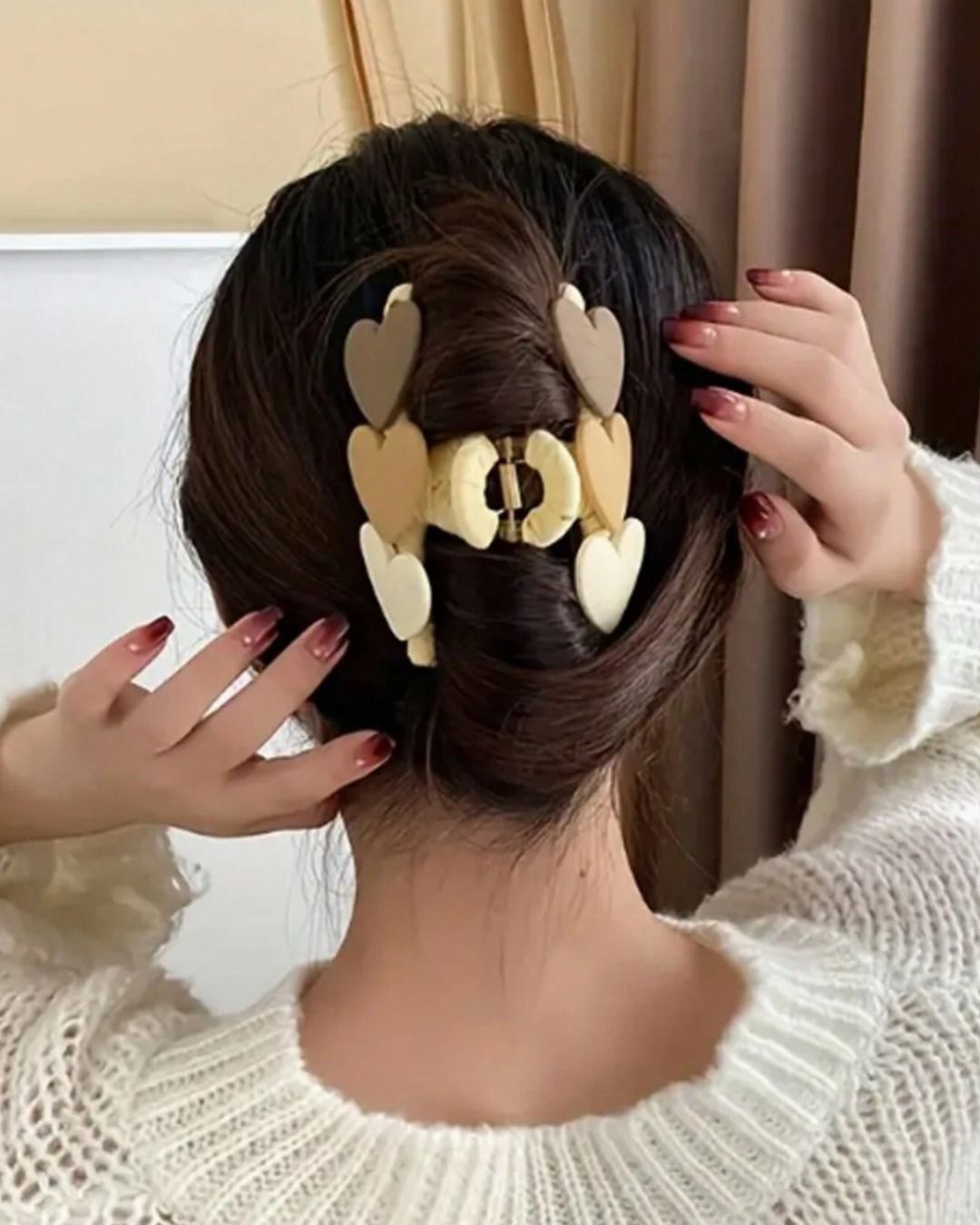 Heart Hair Claw