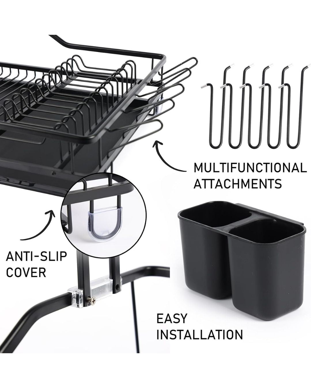 Aluminum Dish Drying Rack
