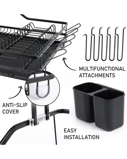 Aluminum Dish Drying Rack
