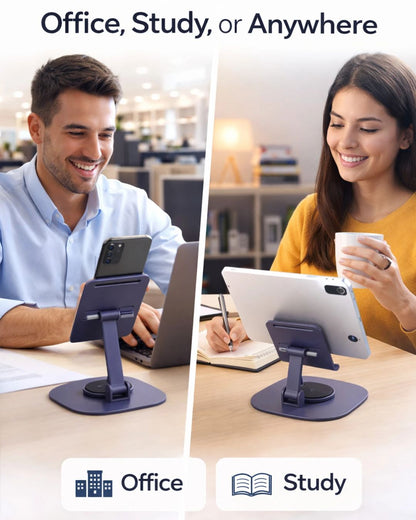 Rotating Alloy Phone & Tablet Holder