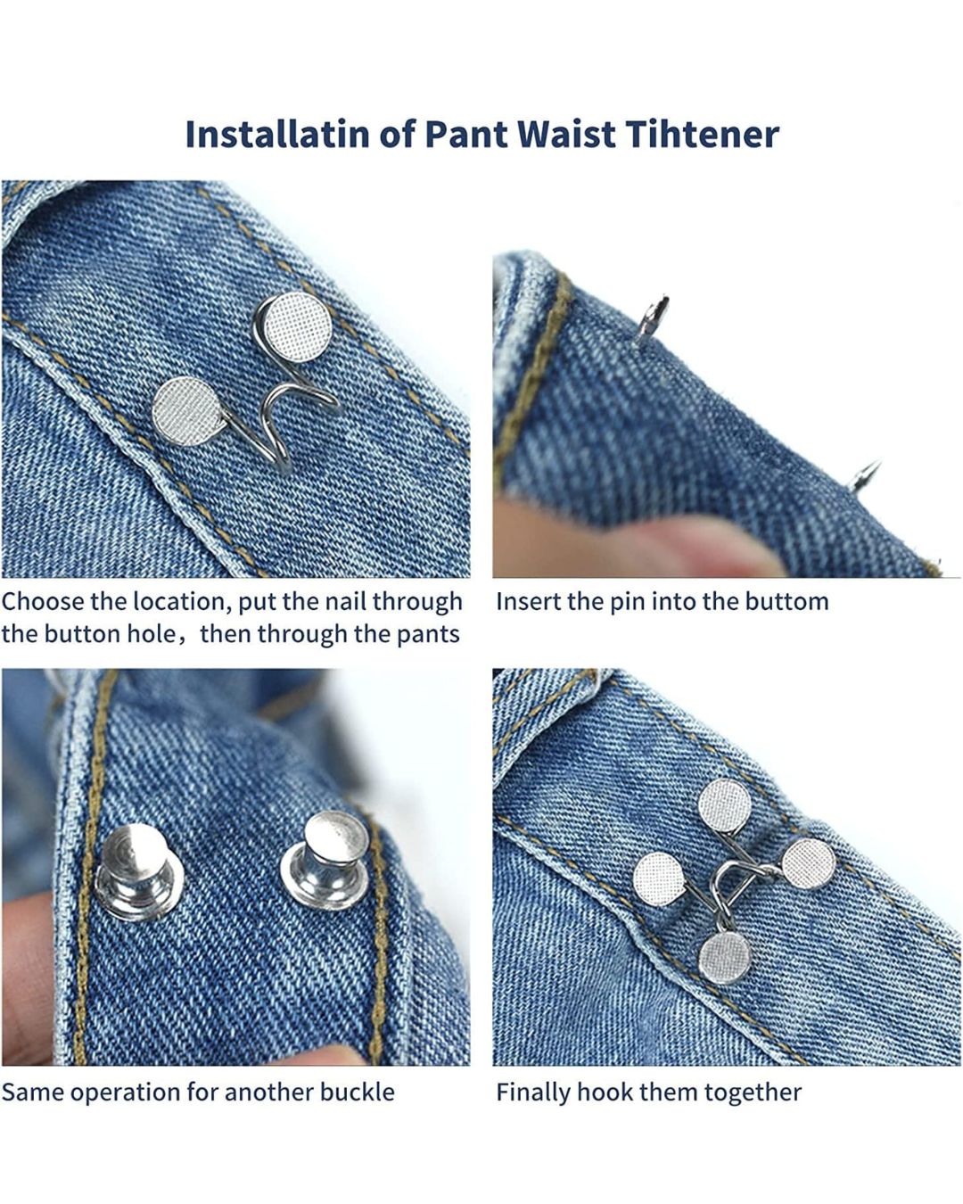 Pant Waist Buckle Tightener