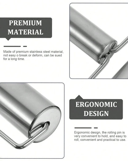 Double-Heads Stainless Steel Rolling Pin