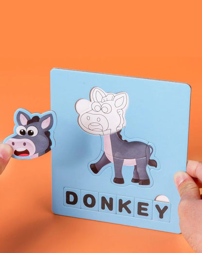 Cardboard Puzzle Cards