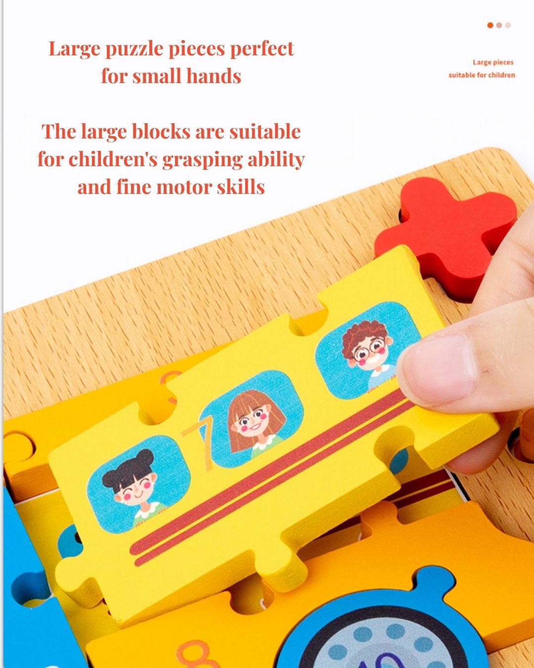 3D Wooden Montessori Puzzle Educational Toys