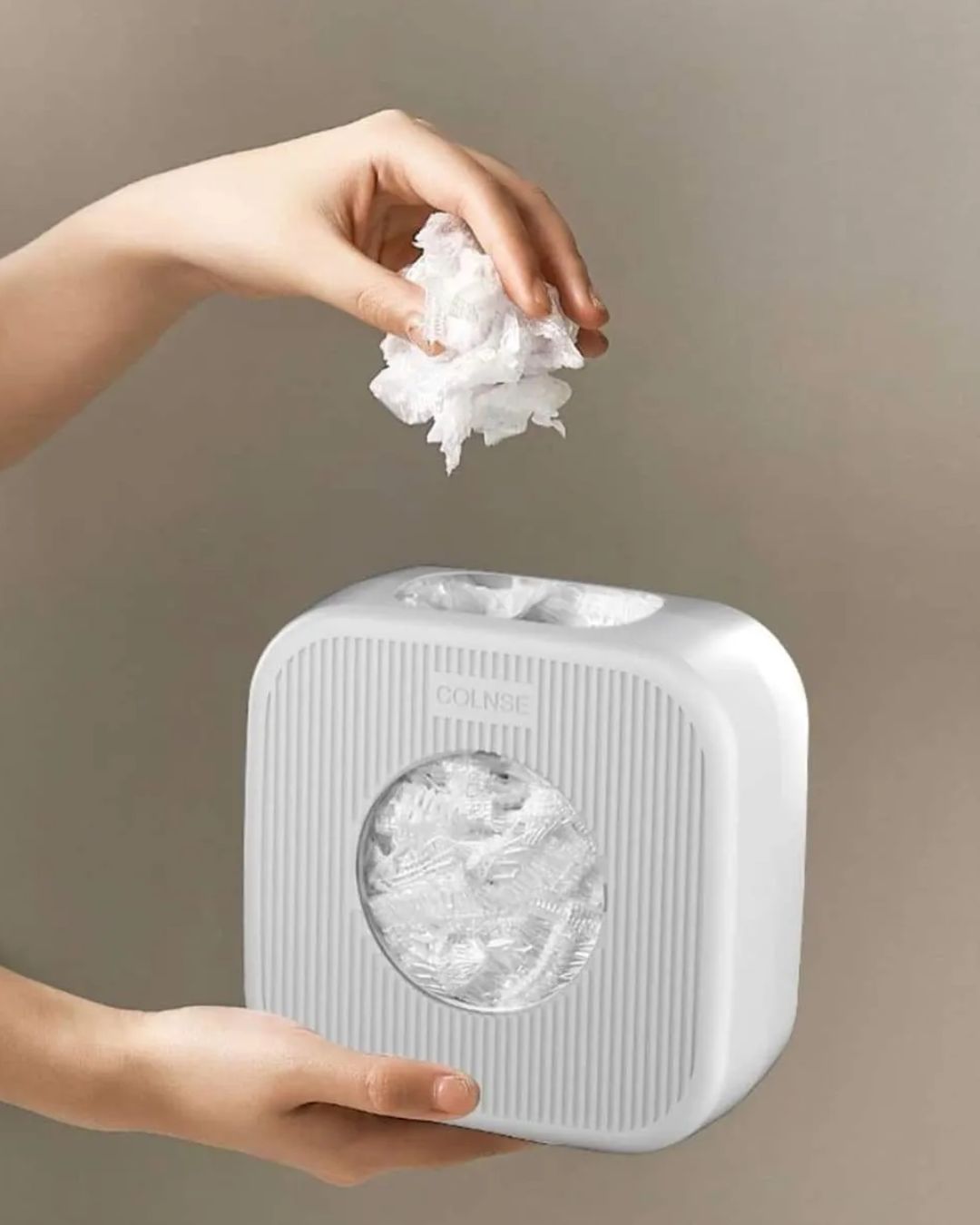 Wall-mounted Plastic Wrap Storage Box
