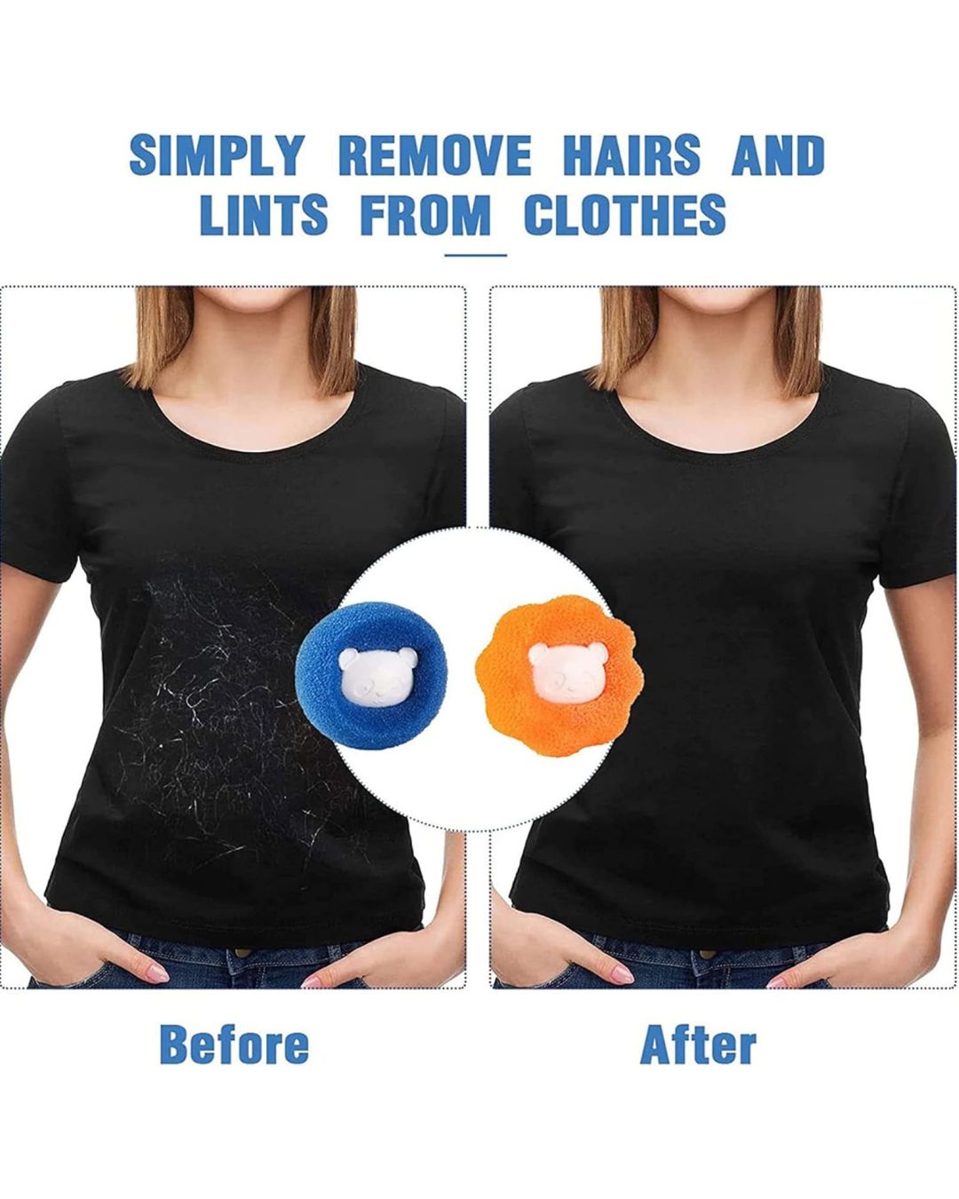 Laundry Hair Removal Balls