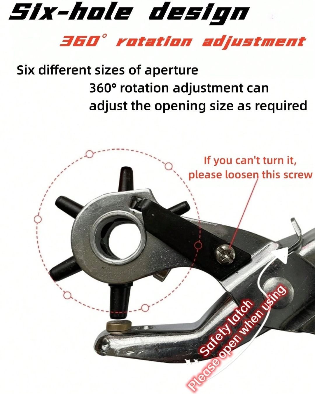 Leather Hole Punch for Belts