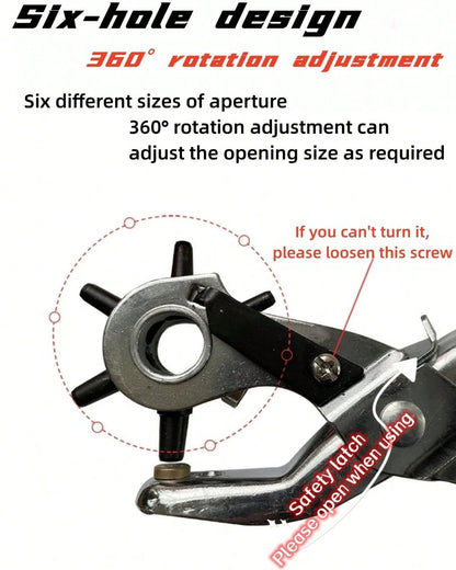 Leather Hole Punch for Belts