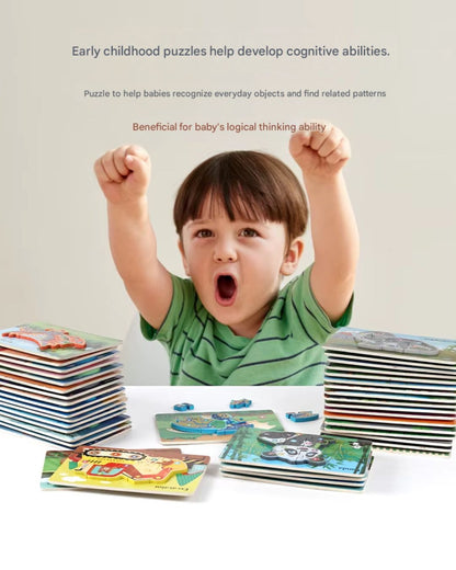 Wooden Jigsaw Professions Puzzles