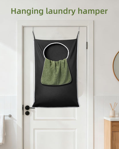 Hanging Laundry Hamper with Hooks