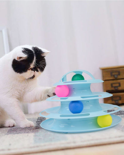 Four-layer Turntable Cat Toy