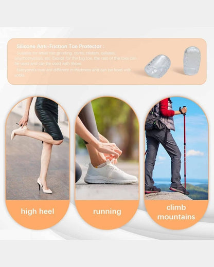 Silicone Anti-Friction Toe Protector