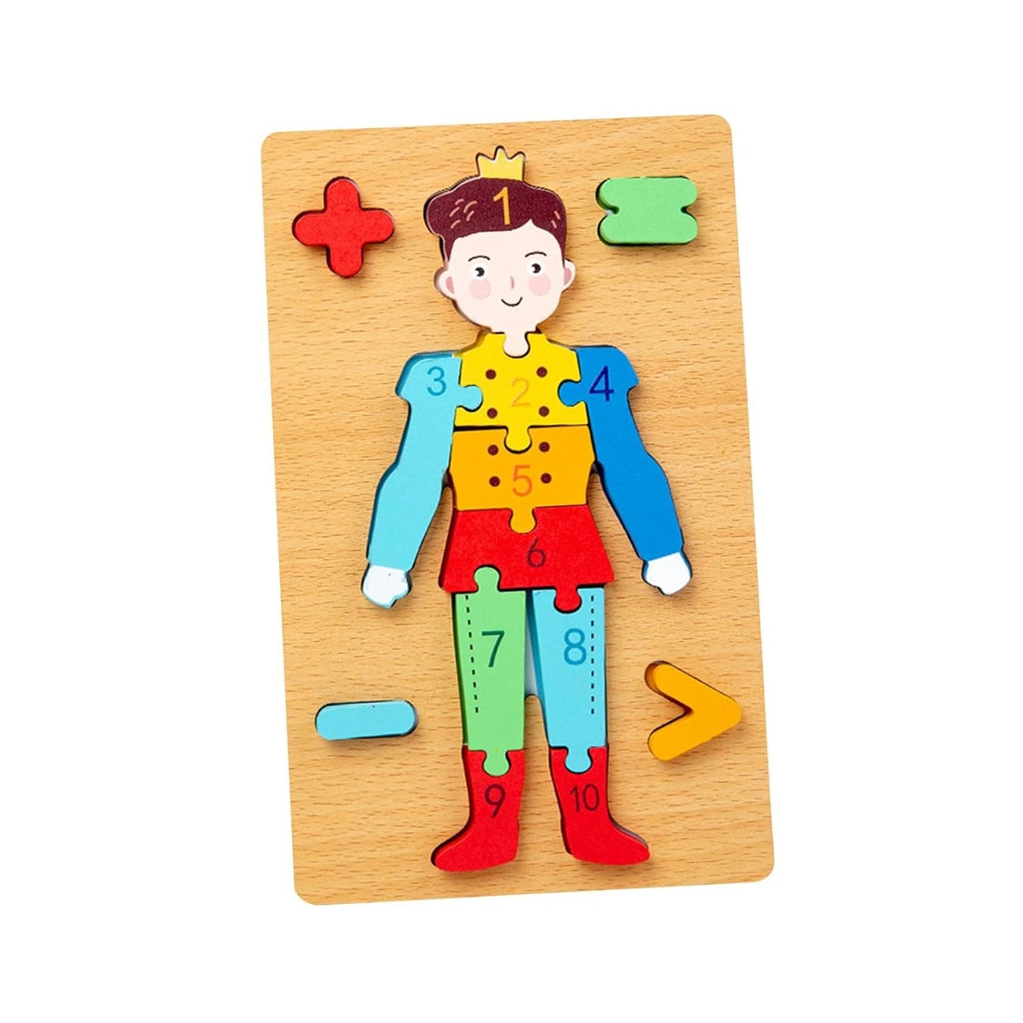 3D Wooden Montessori Puzzle Educational Toys