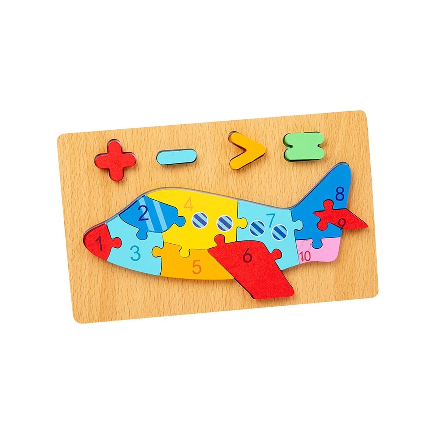 3D Wooden Montessori Puzzle Educational Toys