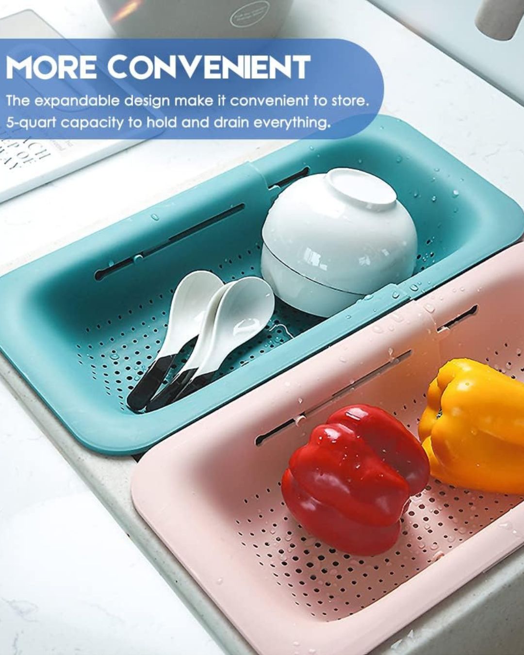 Extendable Sink Colander