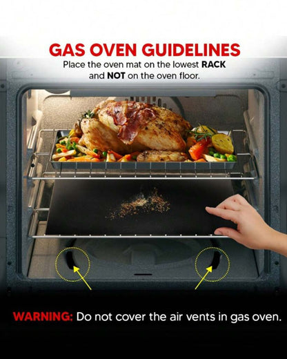 Non-Stick Reusable Bottom Sheet Liner for Oven