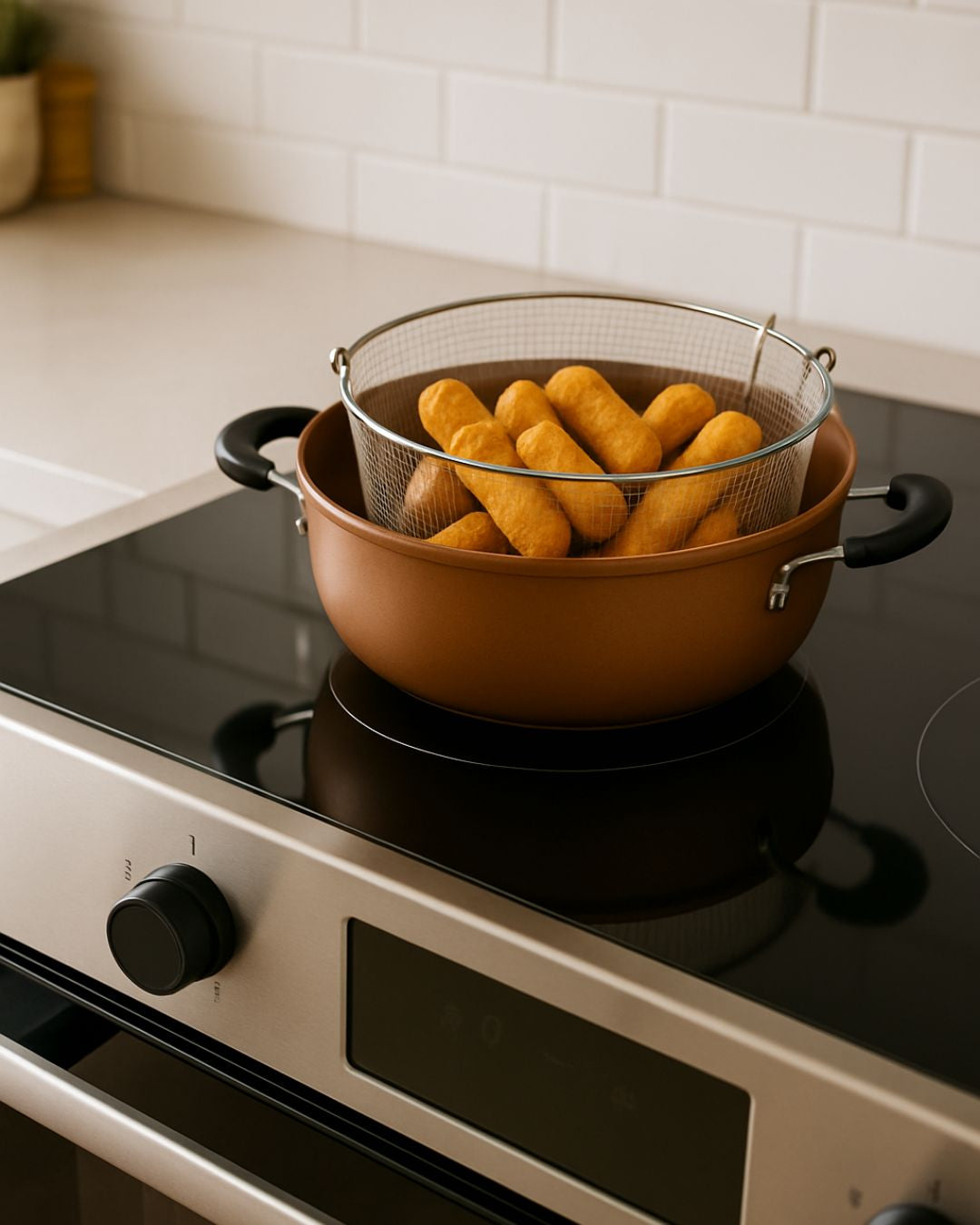Nonstick Casserole with Fryer
