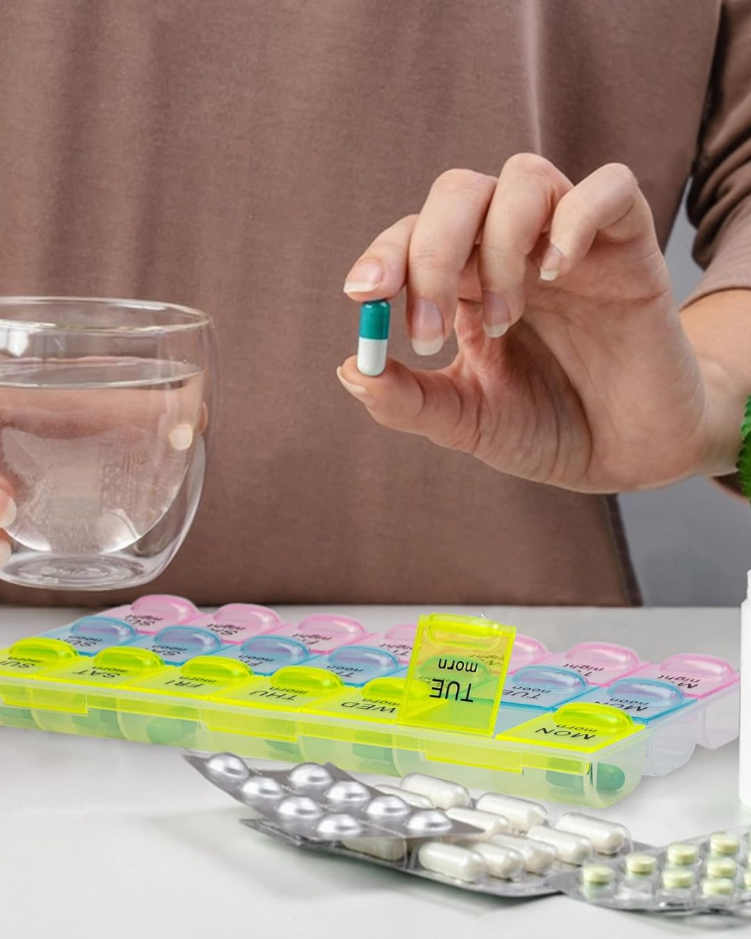 3 Week Pill Organizer