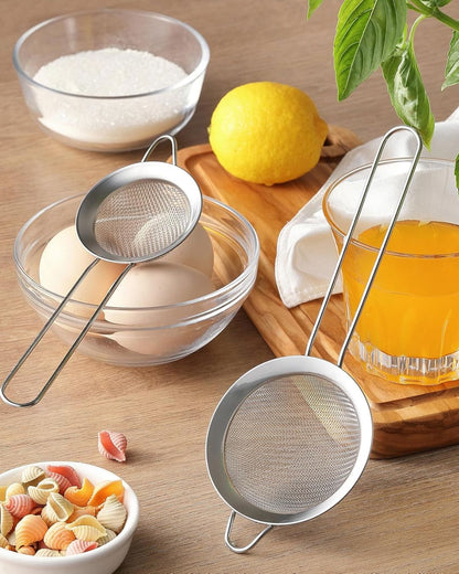 Stainless Steel Strainer Set of 3