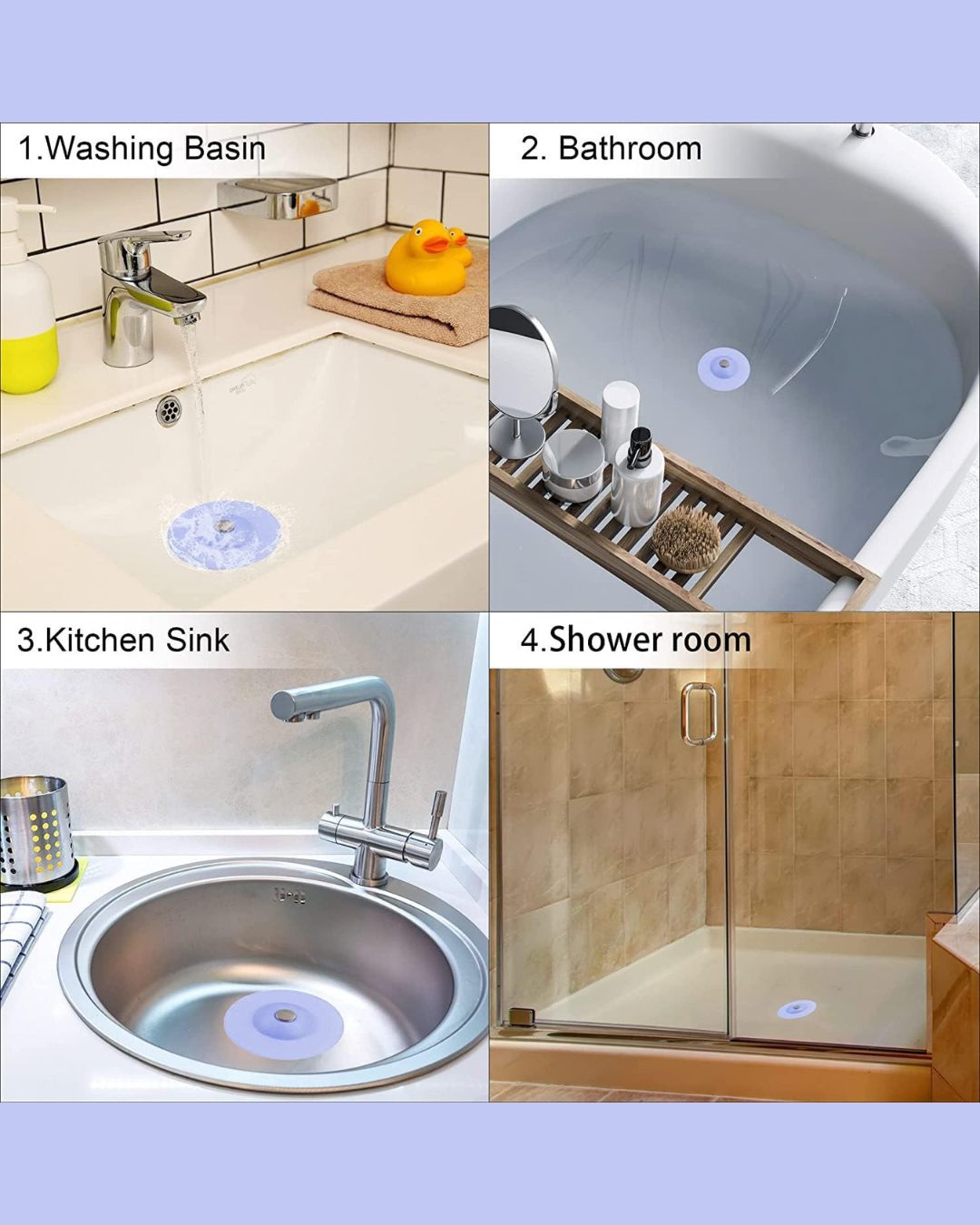 Push-Type Wash Basin Sink