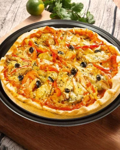 Carbon Steel Pizza Pan Set of 3