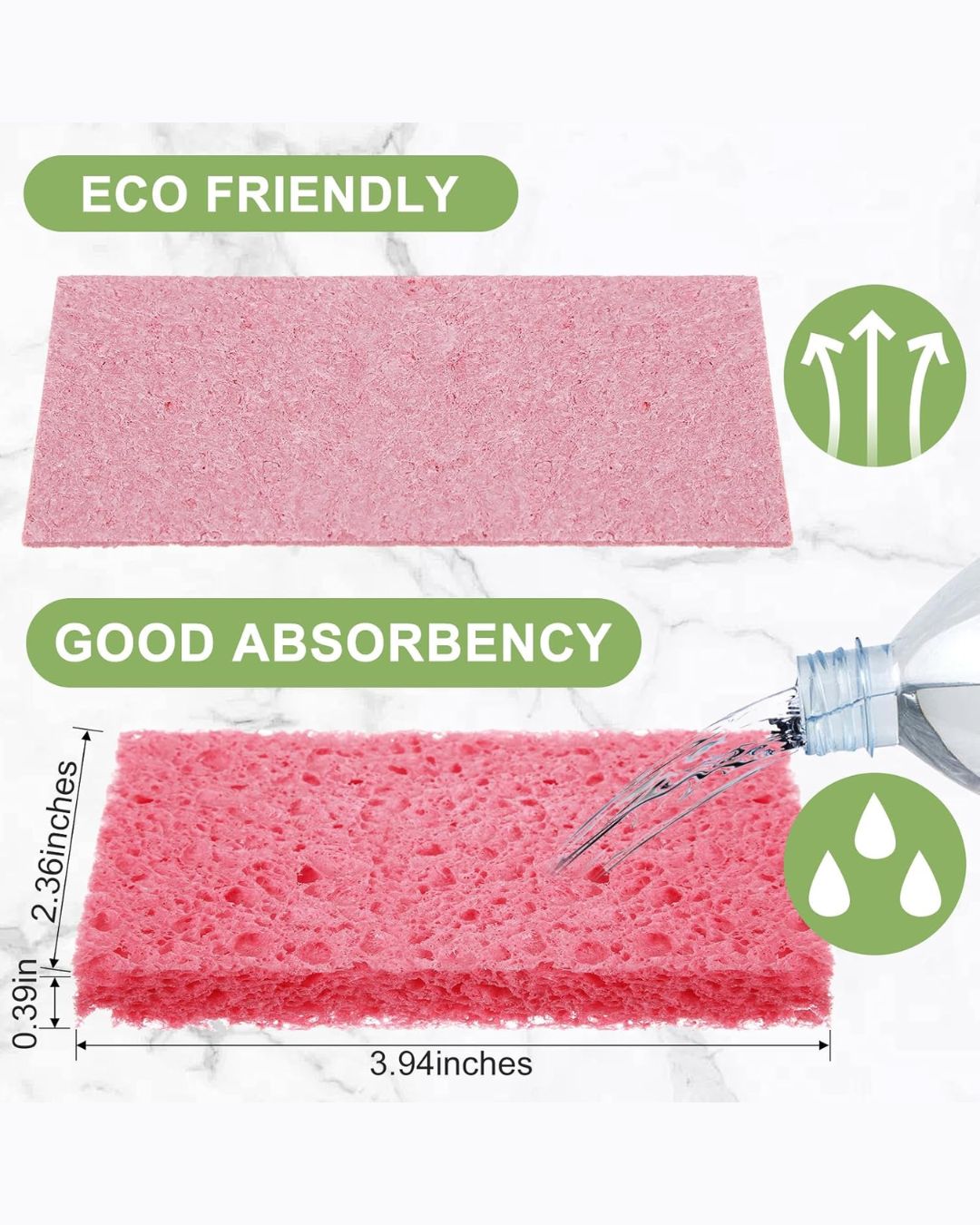 Compressed Wood Pulp Sponges