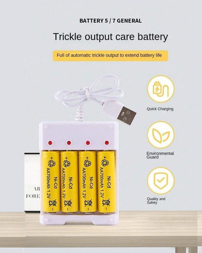 USB AA & AAA Battery Charger
