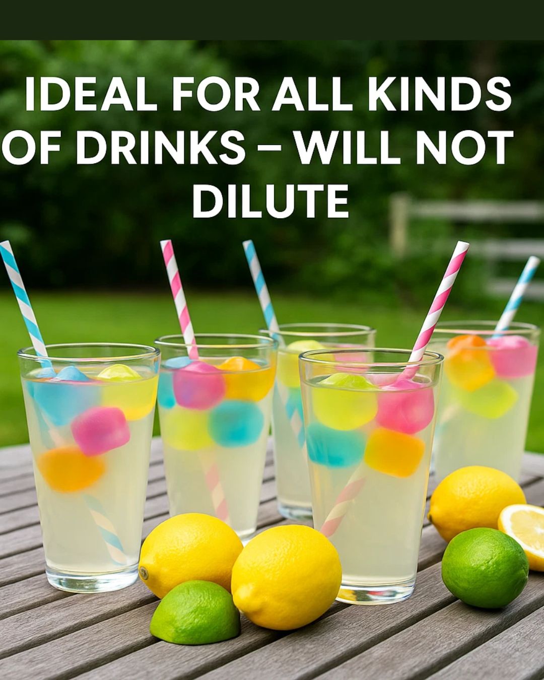Reusable Square Ice Cubes