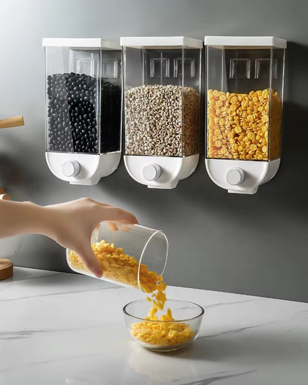 Wall-Mounted Cereal Dispenser
