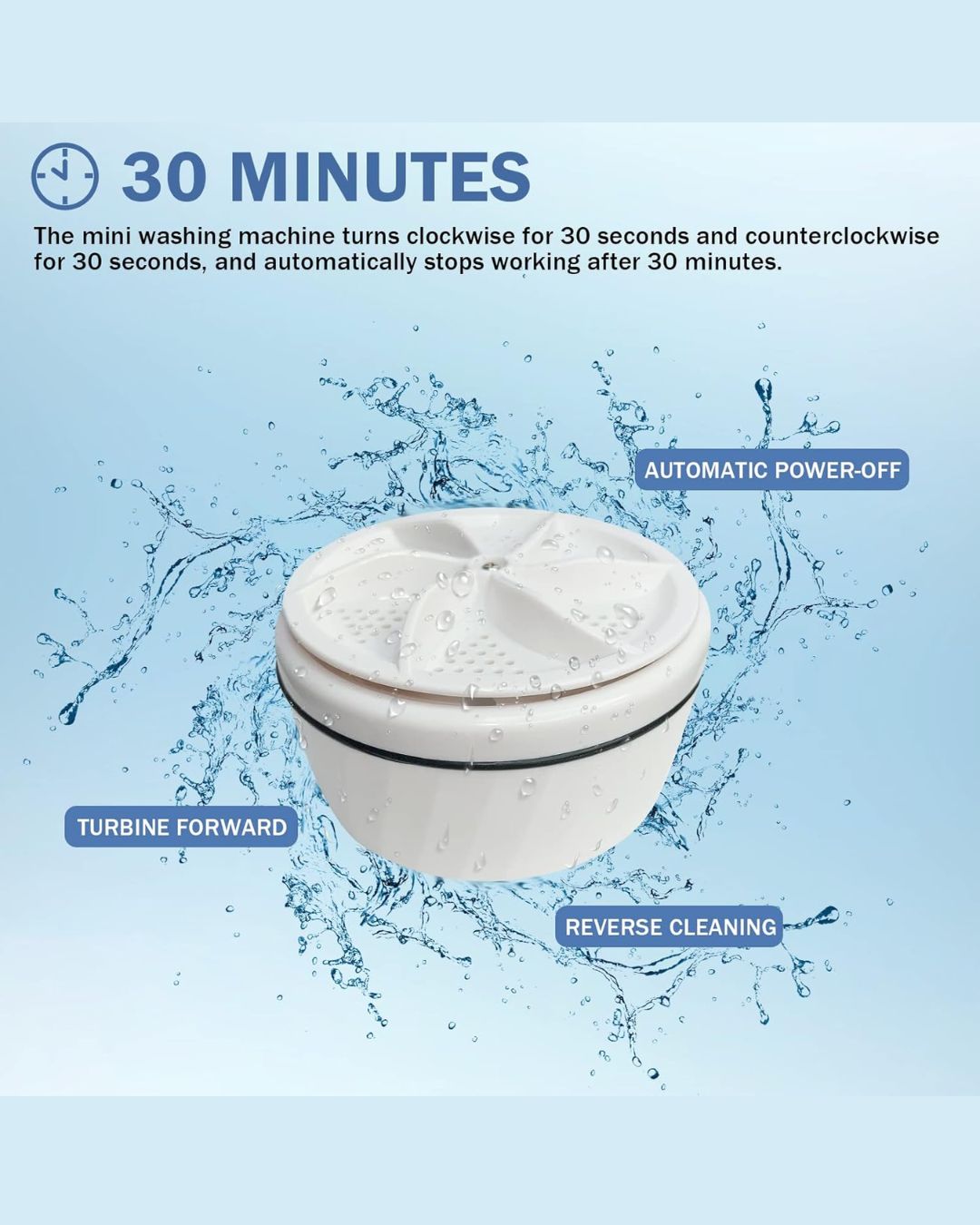 Portable Mini Washing Machine