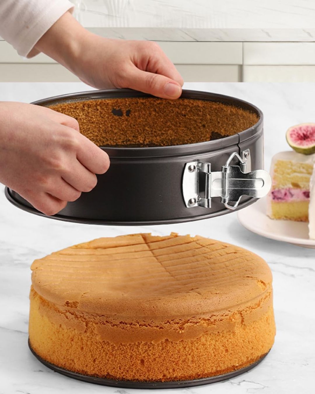 Round Cake Mold Pan Set of 3